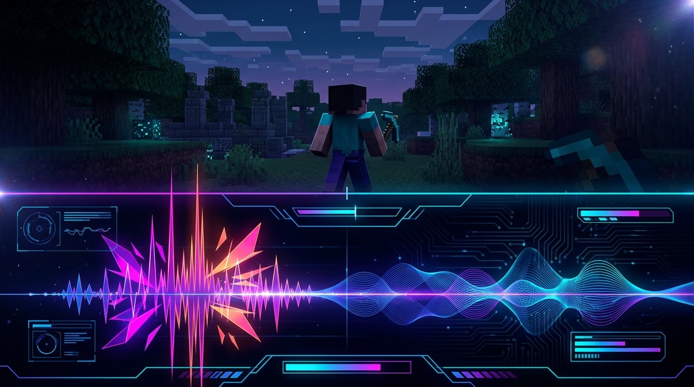 Minecraft Hardcore Shorts: Audio Spikes in the First Two Seconds Prevent Early Swipes